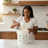 20 LB Shea Butter – Kitchen, Matching Label, No Stove