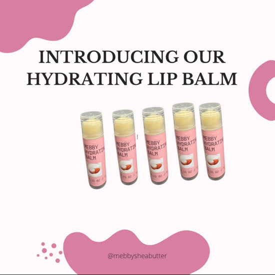 Mebby Hydrating Lip Balm – Natural Moisture for Soft, Smooth Lips