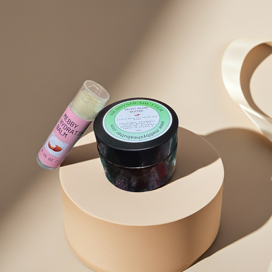 Glow Bundle – Unscented Body Butter + Lip Balm